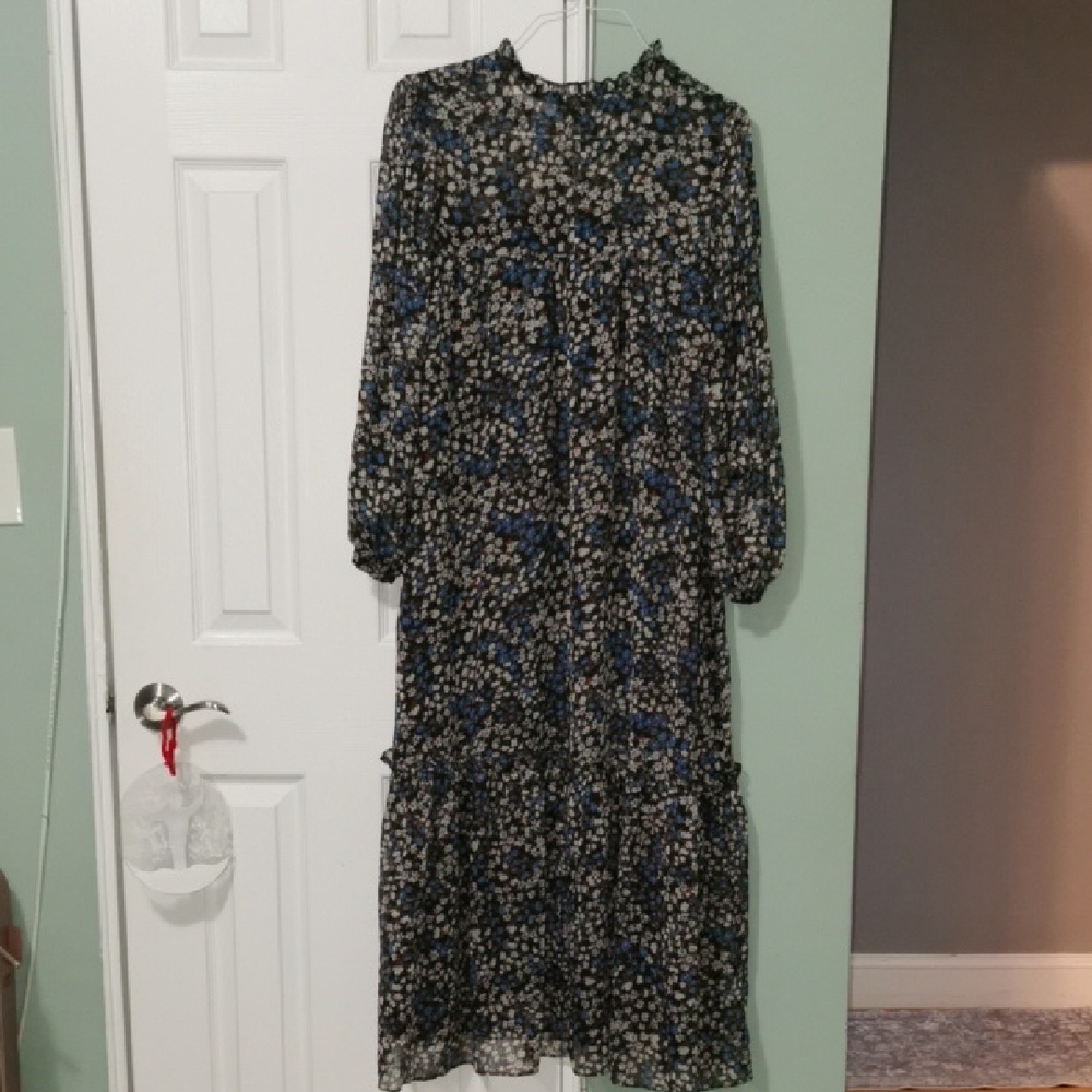 Floral Long Sleeve Dress